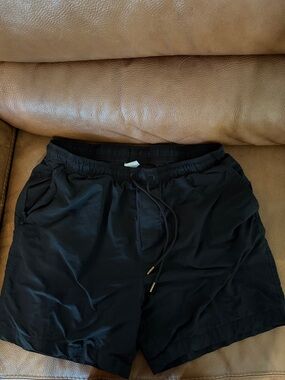 Men's Black Active Shorts